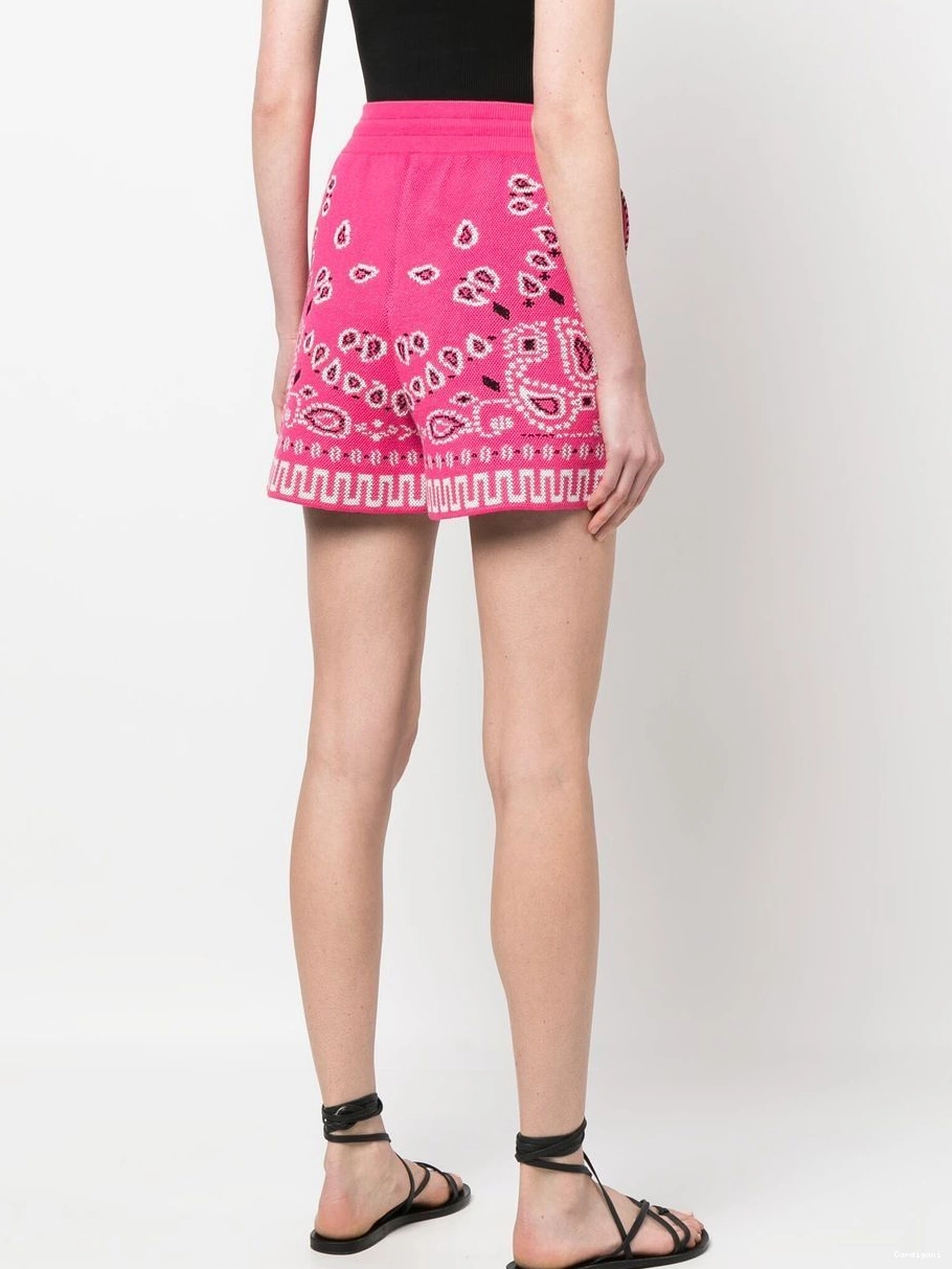 Affordable pique Women bandana-print Alanui shorts 0718